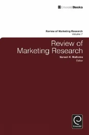 Cover of Review of Marketing Research