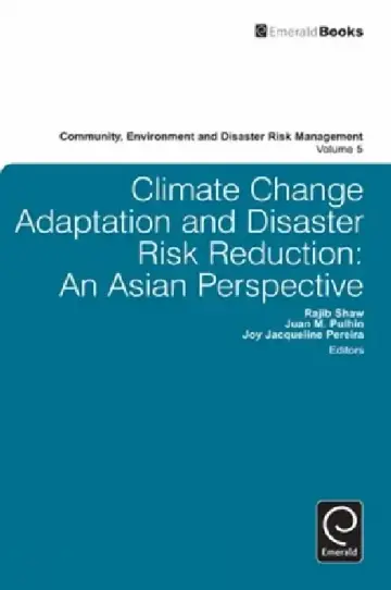 Cover of Climate Change Adaptation and Disaster Risk Reduction