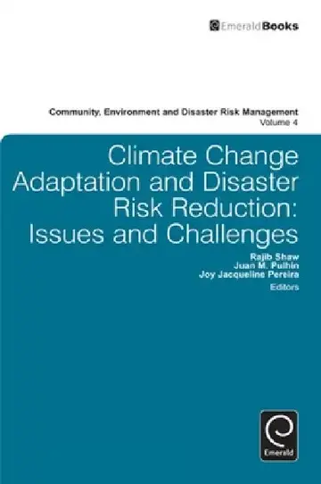 Cover of Climate Change Adaptation and Disaster Risk Reduction