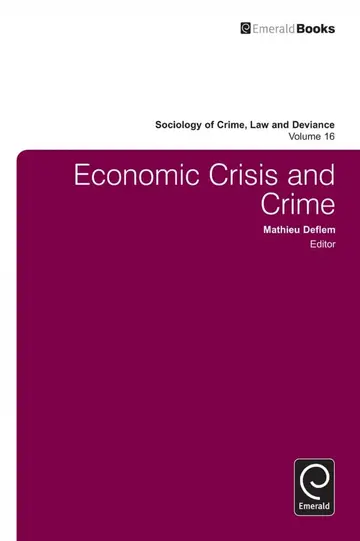 Cover of Economic Crisis and Crime