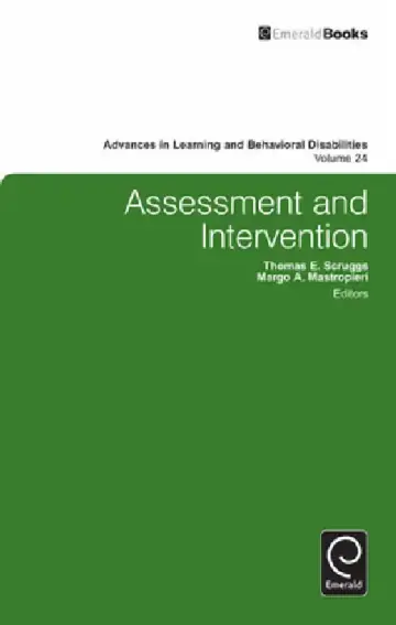 Cover of Assessment and Intervention