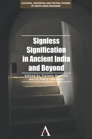 Cover of Signless Signification in Ancient India and Beyond