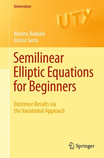 Cover of Semilinear Elliptic Equations for Beginners