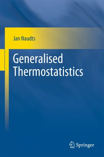 Cover of Generalised Thermostatistics