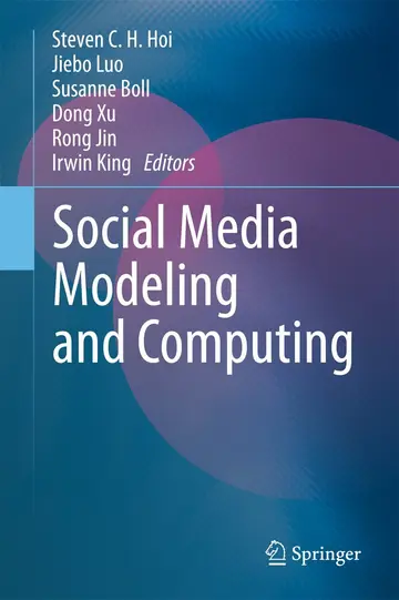Cover of Social Media Modeling and Computing