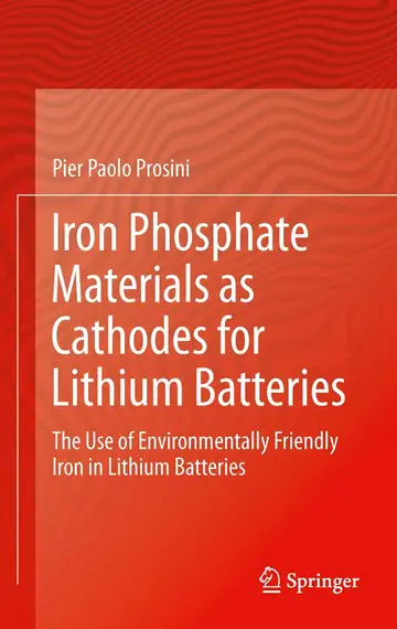 Cover of Iron Phosphate Materials as Cathodes for Lithium Batteries
