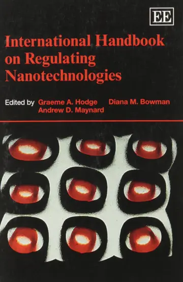 Cover of International Handbook on Regulating Nanotechnologies
