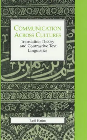 Cover of Communication Across Cultures