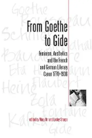 Cover of From Goethe to Gide
