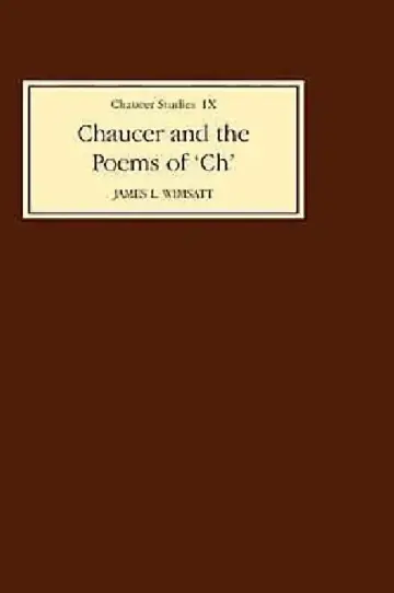 Cover of Chaucer and the Poems of `Ch'