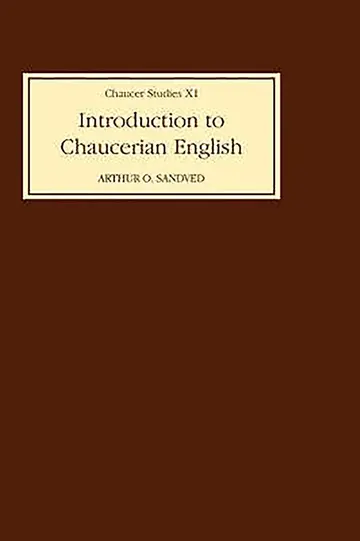 Cover of Introduction to Chaucerian English
