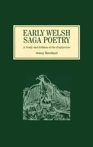 Cover of Early Welsh Saga Poetry