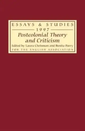 Cover of Postcolonial Theory and Criticism