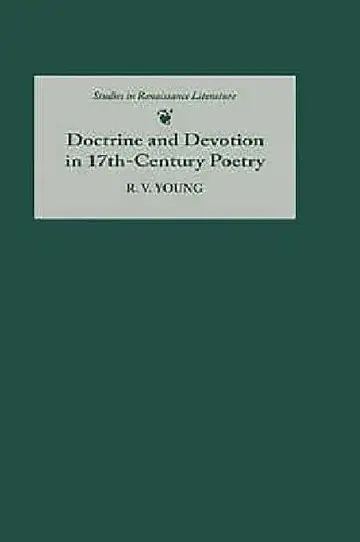 Cover of Doctrine and Devotion in Seventeenth-Century Poetry