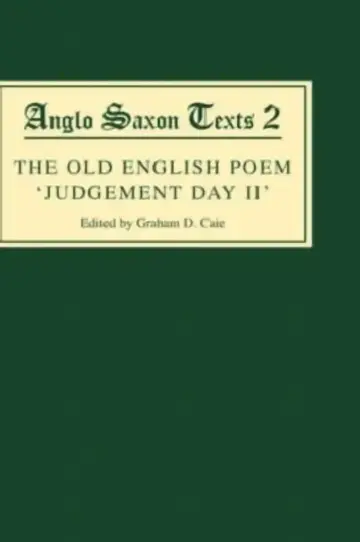 Cover of The Old English Poem Judgement Day II