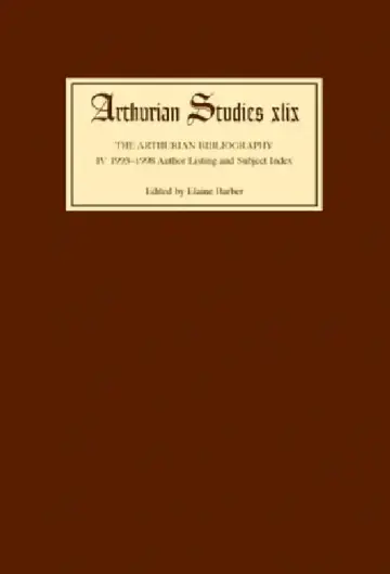 Cover of Arthurian Bibliography IV