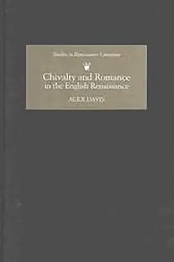 Cover of Chivalry and Romance in the English Renaissance