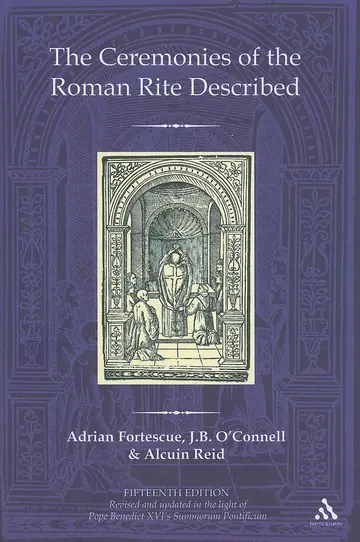 Cover of The Ceremonies of the Roman Rite Described