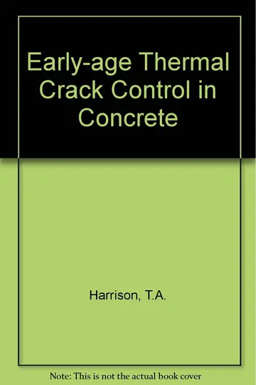 Cover of Early-age Thermal Crack Control in Concrete