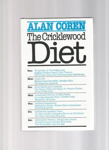 Cover of Cricklewood Diet