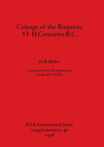 Cover of Coinage of the Bosporus