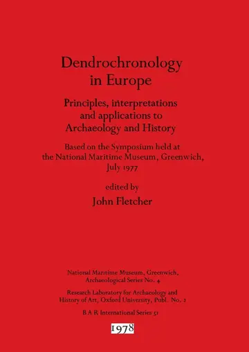 Cover of Dendrochronology in Europe