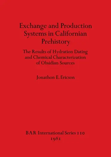 Cover of Exchange and Production Systems in Californian Prehistory