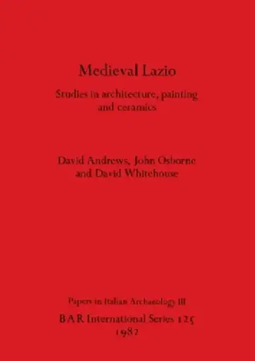 Cover of Medieval Lazio
