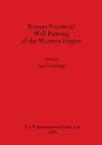 Cover of Roman Provincial Wall Painting of the Western Empire