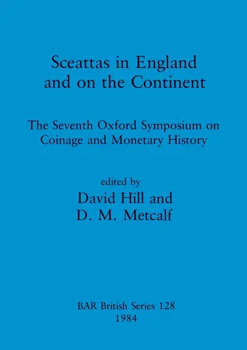 Cover of Sceattas in England and on the Continent