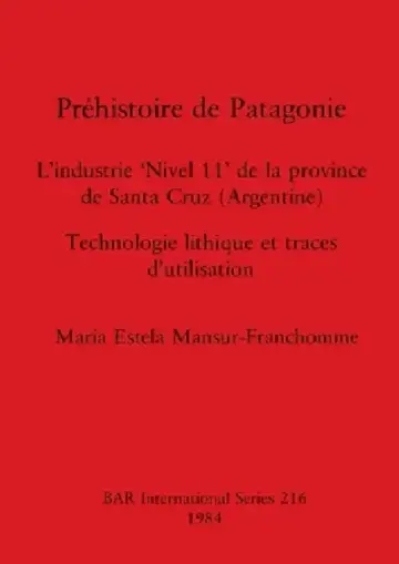 Cover of Préhistoire de Patagonie