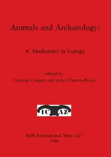 Cover of Animals and Archaeology
