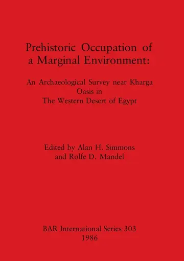 Cover of Prehistoric Occupation of a Marginal Environment