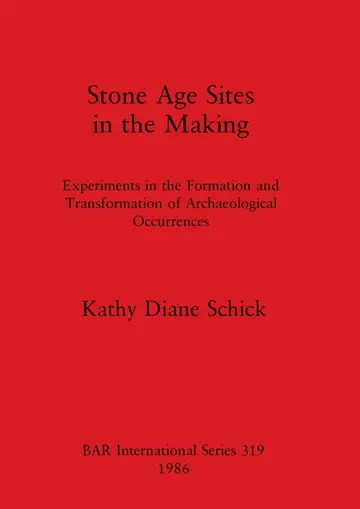 Cover of Stone Age Sites in the Making