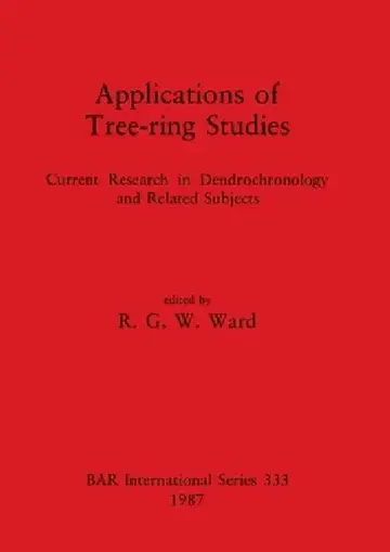 Cover of Applications of Tree-ring Studies