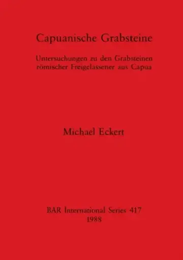 Cover of Capuanische Grabsteine