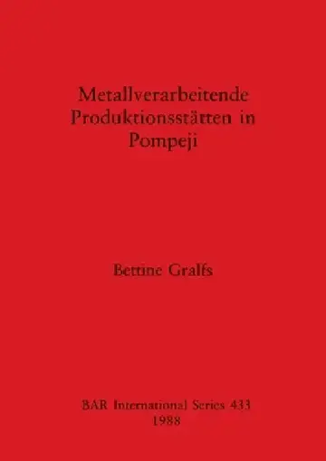 Cover of Metallverarbeitende Produktionsstätten in Pompeji