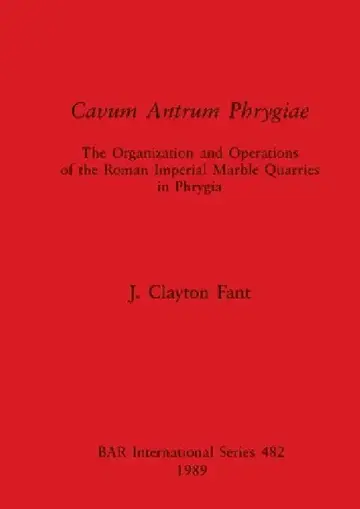 Cover of Cavum Antrum Phrygiae