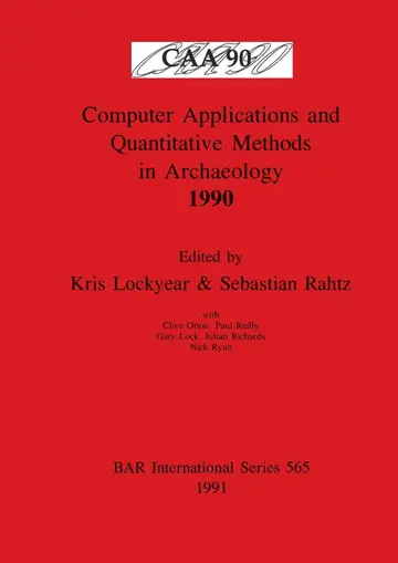 Cover of Computer Applications and Quantitative Methods in Archaeology 1990
