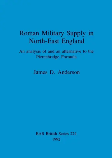 Cover of Roman military supply in North-East England