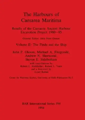 Cover of The Harbours of Caesarea Maritima