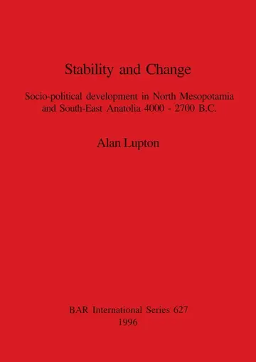 Cover of Stability and Change