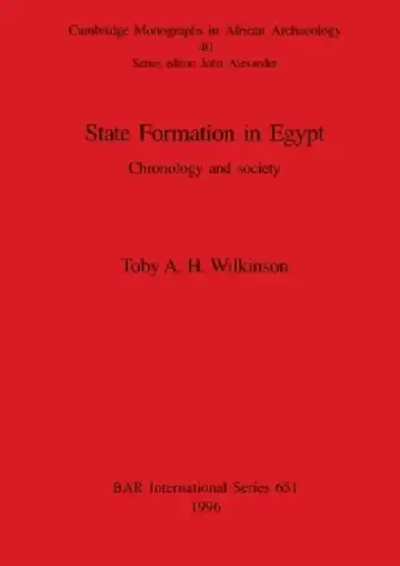 Cover of State Formation in Egypt