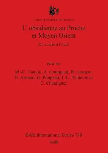 Cover of L'obsidienne au Proche et Moyen Orient
