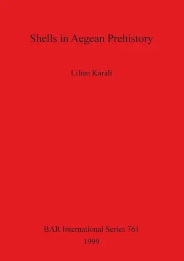 Cover of Shells in Aegean Prehistory