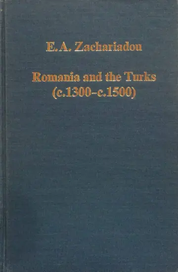 Cover of Roumania and the Turks, 1300-1500