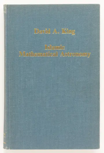 Cover of Islamic Mathematical Astronomy