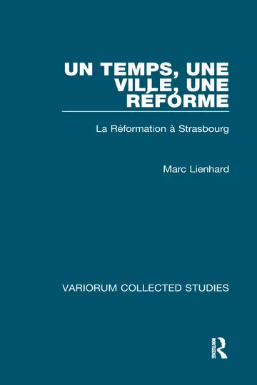 Cover of UN Temps, Une Ville, Une Reforme