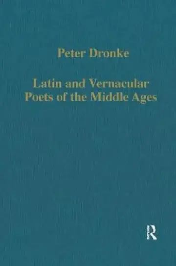 Cover of Latin and Vernacular Poets of the Middle Ages