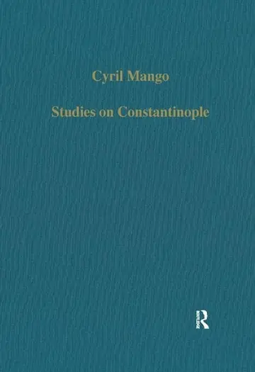 Cover of Studies on Constantinople